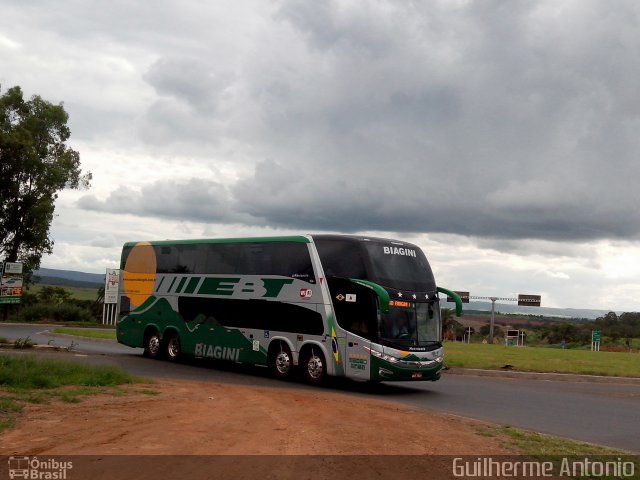 EBT - Expresso Biagini Transportes 7831 na cidade de Araxá, Minas Gerais, Brasil, por Guilherme Antonio. Número da foto: #2964654.