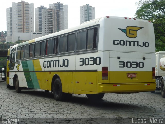 Empresa Gontijo de Transportes 3030 na cidade de Belo Horizonte, Minas Gerais, Brasil, por Lucas Vieira. ID da foto: 2963793.