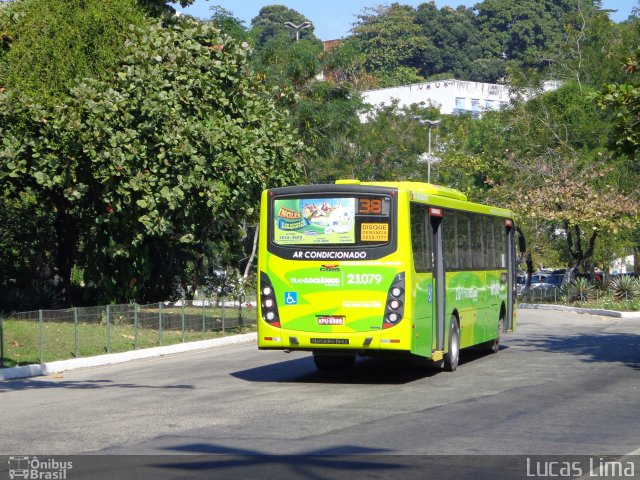 Viação Pendotiba 2.1.079 na cidade de Niterói, Rio de Janeiro, Brasil, por Lucas Lima. ID da foto: 2965007.