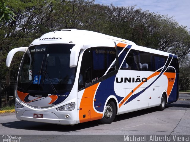 Expresso União 10253 na cidade de São Paulo, São Paulo, Brasil, por Michael  Alberto Vieira. Número da foto: #2965171.