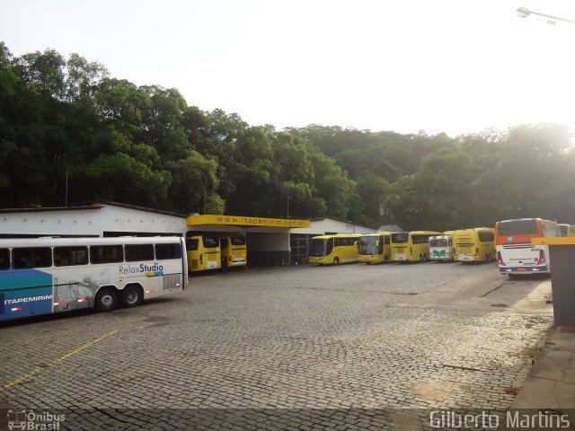 Viação Itapemirim GARAGEM-CACHOEIRO na cidade de Cachoeiro de Itapemirim, Espírito Santo, Brasil, por Gilberto Martins. Número da foto: #2963367.