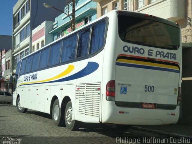 Viação Ouro e Prata 500 na cidade de Laguna, Santa Catarina, Brasil, por Paulo de Souza. ID da foto: 2964638.