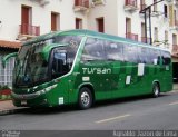 Tursan - Turismo Santo André 002 na cidade de Poços de Caldas, Minas Gerais, Brasil, por Agnaldo Jazon de Lima. Número da foto: #:id.