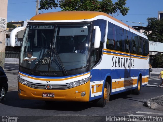 Viação Sertaneja 510 na cidade de Belo Horizonte, Minas Gerais, Brasil, por Michael  Alberto Vieira. Número da foto: #2966081.