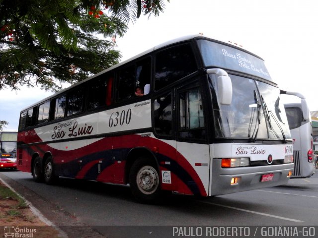 Expresso São Luiz 6300 na cidade de Goiânia, Goiás, Brasil, por Paulo Roberto de Morais Amorim. Número da foto: #2965973.