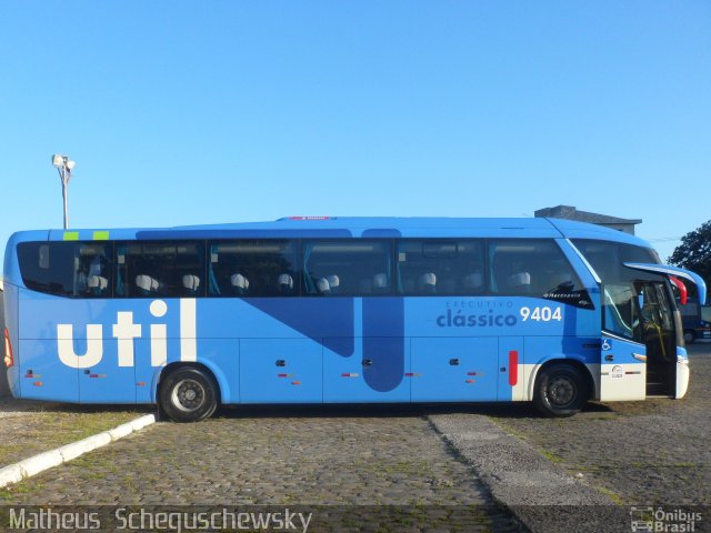 UTIL - União Transporte Interestadual de Luxo 9404 na cidade de São Vicente, São Paulo, Brasil, por Matheus  Scheguschewsky. Número da foto: #2966840.