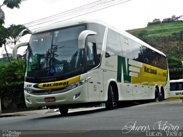 Viação Nacional 16160 na cidade de Belo Horizonte, Minas Gerais, Brasil, por Lucas Vieira. Número da foto: #2965726.
