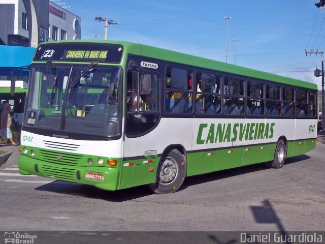 Canasvieiras Transportes 1247 na cidade de Florianópolis, Santa Catarina, Brasil, por Daniel Guardiola. Número da foto: #2967205.
