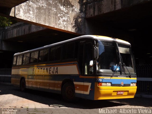 Viação Sertaneja 770 na cidade de Belo Horizonte, Minas Gerais, Brasil, por Michael  Alberto Vieira. ID da foto: 2966084.