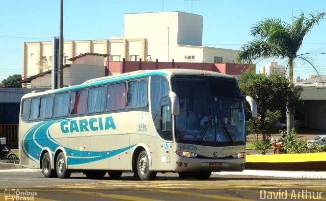 Viação Garcia 6426 na cidade de Londrina, Paraná, Brasil, por David Arthur. ID da foto: 2967772.