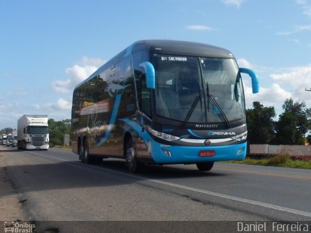 Empresa de Ônibus Nossa Senhora da Penha 53021 na cidade de Feira de Santana, Bahia, Brasil, por Daniel  Ferreira. Número da foto: #2967743.