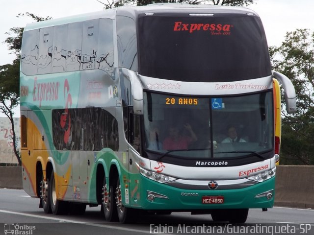 Expressa Turismo 55450 na cidade de Lorena, São Paulo, Brasil, por Fabio Alcantara. ID da foto: 2969564.