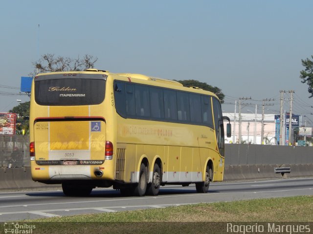 Viação Itapemirim 5053 na cidade de Taubaté, São Paulo, Brasil, por Rogerio Marques. ID da foto: 2968956.