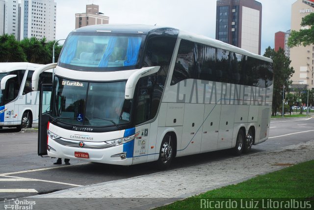 Auto Viação Catarinense 3379 na cidade de Curitiba, Paraná, Brasil, por Ricardo Luiz. Número da foto: #2969744.