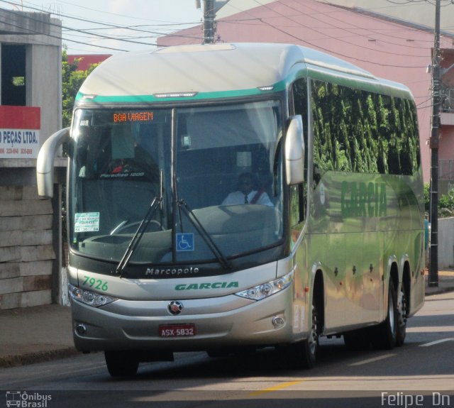 Viação Garcia 7926 na cidade de Cascavel, Paraná, Brasil, por Felipe  Dn. ID da foto: 2969397.