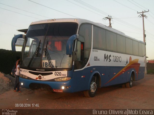 MS Turismo 062 na cidade de Maracanaú, Ceará, Brasil, por Bruno Oliveira Nunes. Número da foto: #2968085.