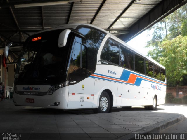 VUSC - Viação União Santa Cruz 2860 na cidade de Santa Maria, Rio Grande do Sul, Brasil, por Cleverton Schmitt. Número da foto: #2969501.