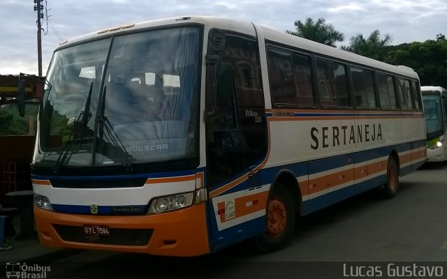 Viação Sertaneja 360 na cidade de Cordisburgo, Minas Gerais, Brasil, por Lucas Gustavo Silva. ID da foto: 2968942.