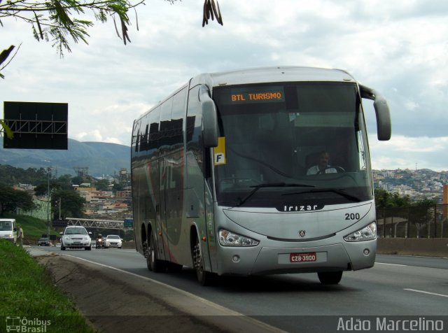 BTL Turismo 200  na cidade de Belo Horizonte, Minas Gerais, Brasil, por Adão Raimundo Marcelino. ID da foto: 2969315.