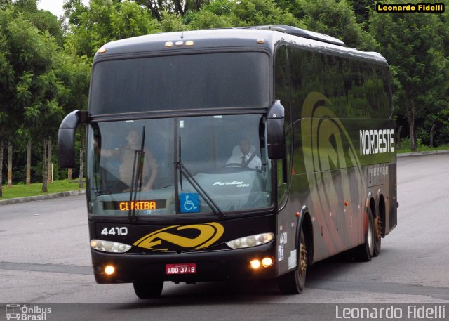 Expresso Nordeste 4410 na cidade de Ponta Grossa, Paraná, Brasil, por Leonardo Fidelli. ID da foto: 2968695.