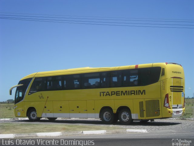 Viação Itapemirim 60591 na cidade de Campos dos Goytacazes, Rio de Janeiro, Brasil, por Luis Otávio Vicente Domingues. Número da foto: #2340411.
