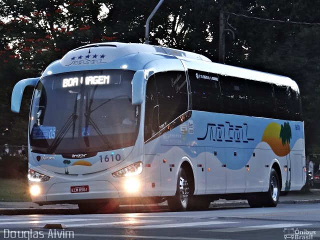 Transportadora Turística Natal 1610 na cidade de Mogi das Cruzes, São Paulo, Brasil, por Douglas Alvim. Número da foto: #2340786.