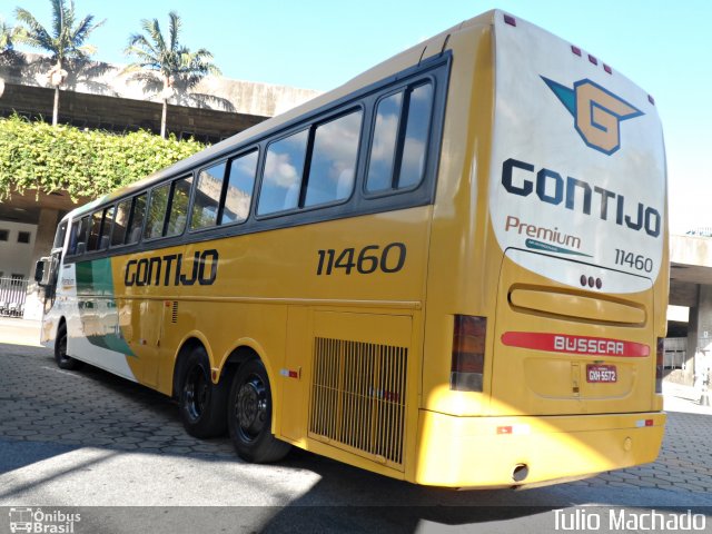 Empresa Gontijo de Transportes 11460 na cidade de Belo Horizonte, Minas Gerais, Brasil, por Tulio Machado. ID da foto: 2339794.