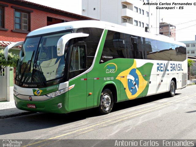 Real Brasil Turismo 390 na cidade de Guarapari, Espírito Santo, Brasil, por Antonio Carlos Fernandes. Número da foto: #2340661.