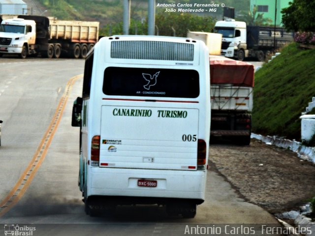 Canarinho Turismo 005 na cidade de João Monlevade, Minas Gerais, Brasil, por Antonio Carlos Fernandes. Número da foto: #2340625.