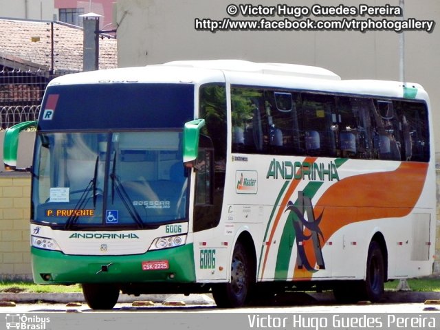 Empresa de Transportes Andorinha 6006 na cidade de Maringá, Paraná, Brasil, por Victor Hugo Guedes Pereira. ID da foto: 2341475.