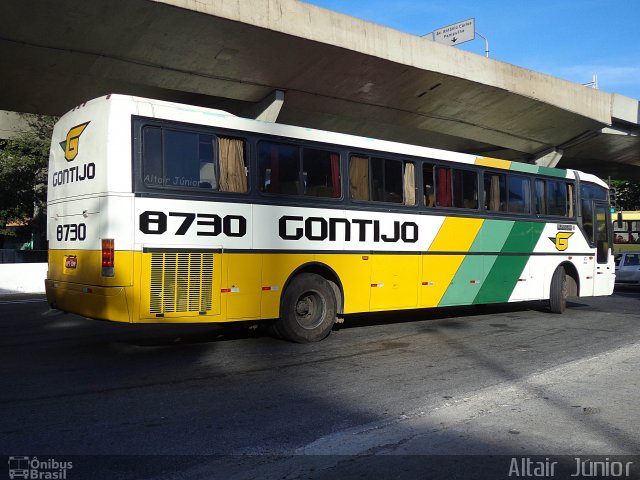 Empresa Gontijo de Transportes 8730 na cidade de Belo Horizonte, Minas Gerais, Brasil, por Altair Júnior. ID da foto: 2357868.