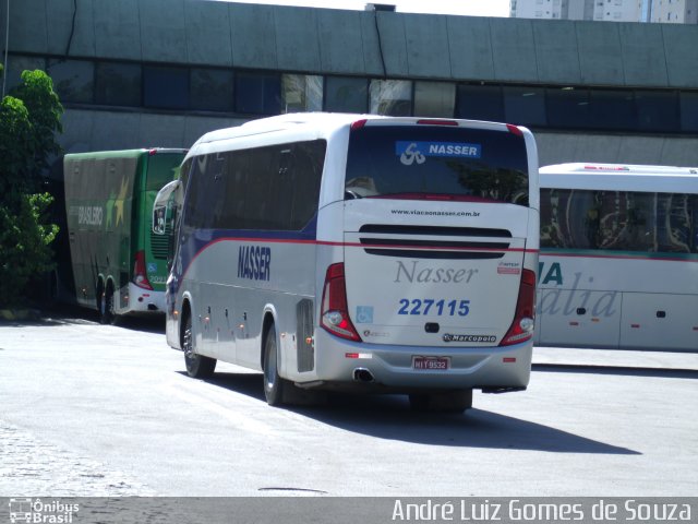 Viação Nasser 227115 na cidade de São Paulo, São Paulo, Brasil, por André Luiz Gomes de Souza. Número da foto: #2358869.