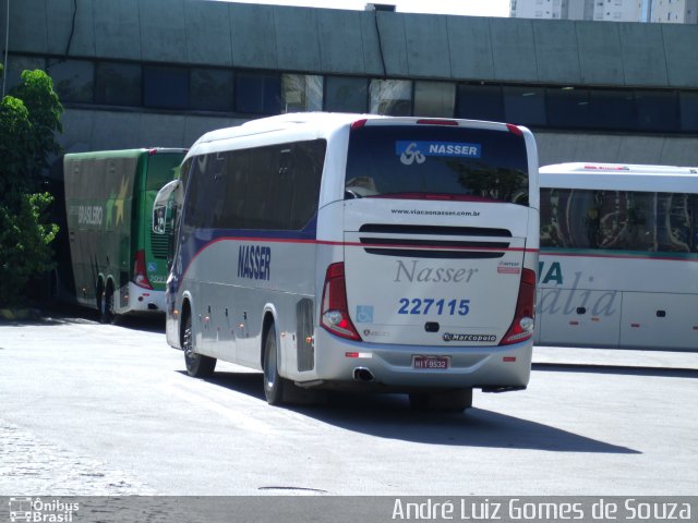 Viação Nasser 227115 na cidade de São Paulo, São Paulo, Brasil, por André Luiz Gomes de Souza. ID da foto: 2358869.