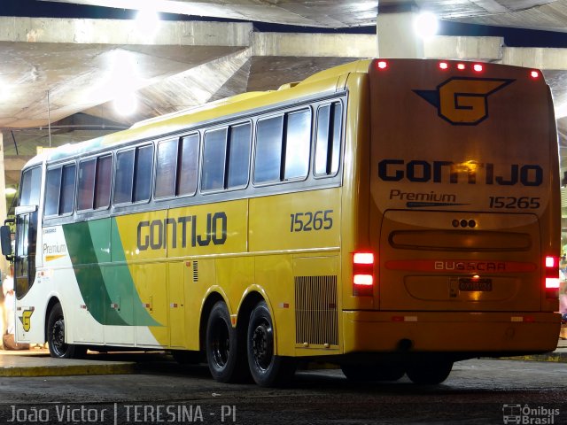 Empresa Gontijo de Transportes 15265 na cidade de Teresina, Piauí, Brasil, por João Victor. ID da foto: 2358870.