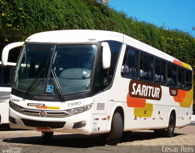 Saritur - Santa Rita Transporte Urbano e Rodoviário 7990 na cidade de Belo Horizonte, Minas Gerais, Brasil, por César Ônibus. Número da foto: #2358260.