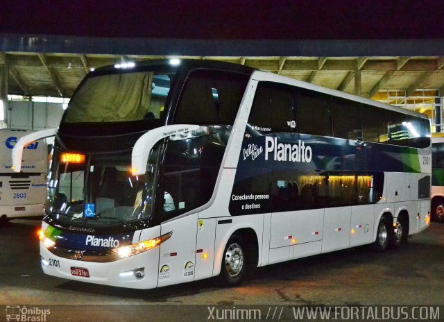 Planalto Transportes 2101 na cidade de Porto Alegre, Rio Grande do Sul, Brasil, por Antonio José. ID da foto: 2359011.