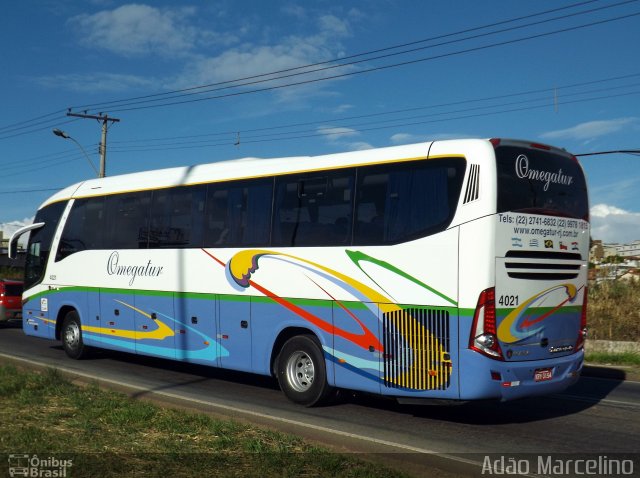 Omegatur 4021 na cidade de Belo Horizonte, Minas Gerais, Brasil, por Adão Raimundo Marcelino. Número da foto: #2358867.