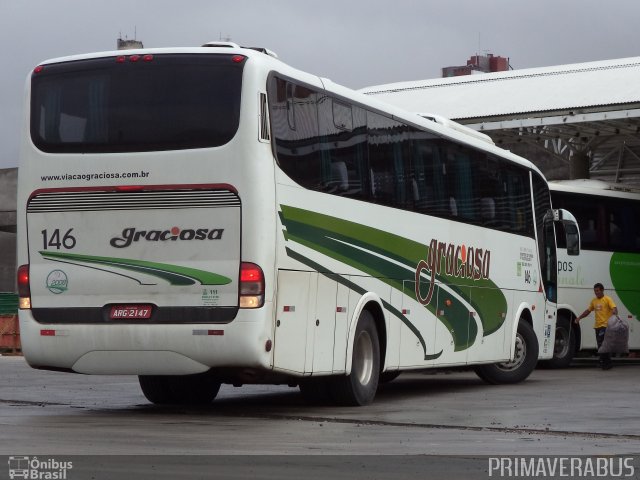 Viação Graciosa 146 na cidade de Curitiba, Paraná, Brasil, por Alexandre Rodrigo. ID da foto: 2358842.