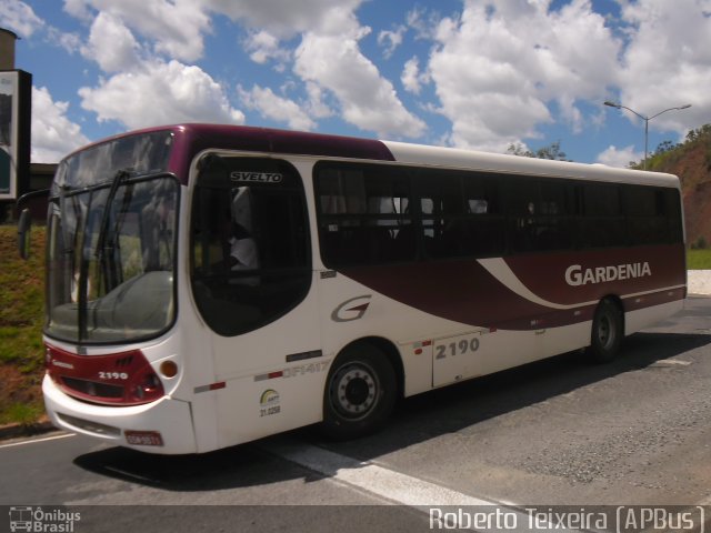 Expresso Gardenia 2190 na cidade de São Lourenço, Minas Gerais, Brasil, por Roberto Teixeira. Número da foto: #2359106.