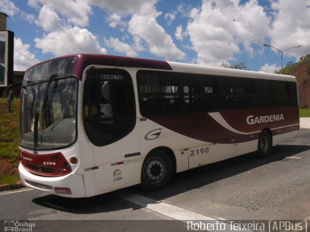 Expresso Gardenia 2190 na cidade de São Lourenço, Minas Gerais, Brasil, por Roberto Teixeira. ID da foto: 2359106.