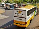 Empresa Gontijo de Transportes 17345 na cidade de Ribeirão Preto, São Paulo, Brasil, por Marcio Freitas. Número da foto: #:id.