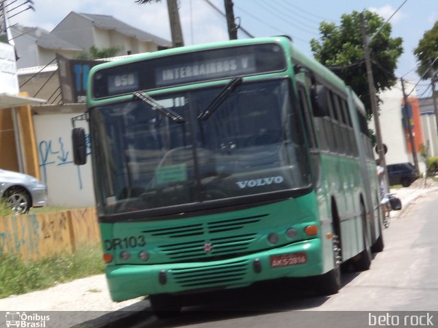 Cristo Rei > CCD Transporte Coletivo > SPE Via Mobilidade S/A DR103 na cidade de Curitiba, Paraná, Brasil, por Alberto Selinke. Número da foto: #2360335.