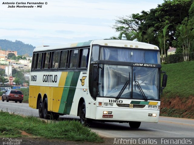 Empresa Gontijo de Transportes 11160 na cidade de João Monlevade, Minas Gerais, Brasil, por Antonio Carlos Fernandes. ID da foto: 2359762.