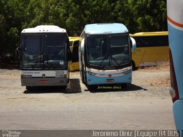 Emtram 2820 na cidade de Paraíba do Sul, Rio de Janeiro, Brasil, por Jerônimo Diniz. Número da foto: #2360498.