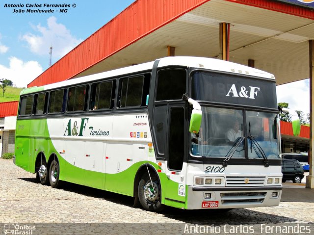 A&F Turismo 2100 na cidade de João Monlevade, Minas Gerais, Brasil, por Antonio Carlos Fernandes. Número da foto: #2359825.
