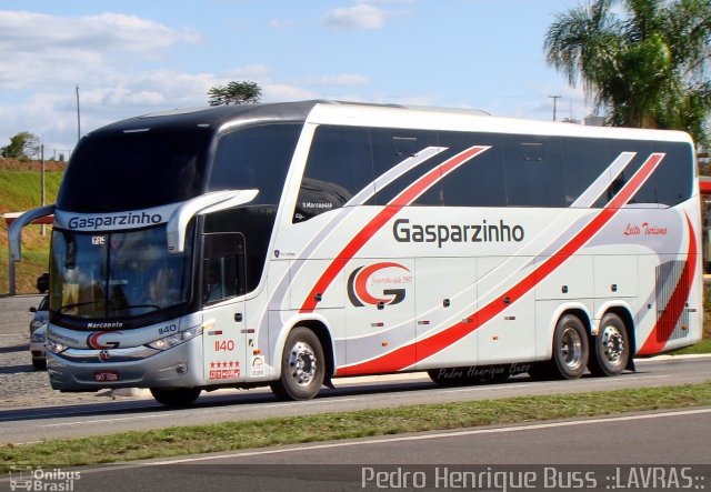 Gasparzinho Turismo 1140 na cidade de Ribeirão Vermelho, Minas Gerais, Brasil, por Pedro Henrique Gumercindo da Silva. Número da foto: #2359427.