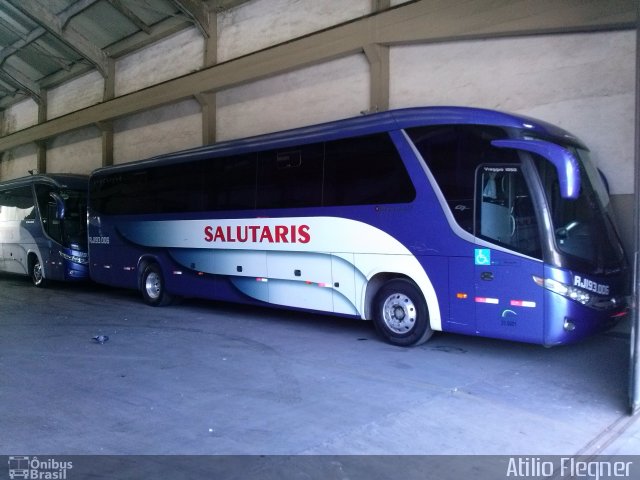 Viação Salutaris e Turismo RJ 193.006 na cidade de Rio de Janeiro, Rio de Janeiro, Brasil, por Atilio Flegner. Número da foto: #2359392.