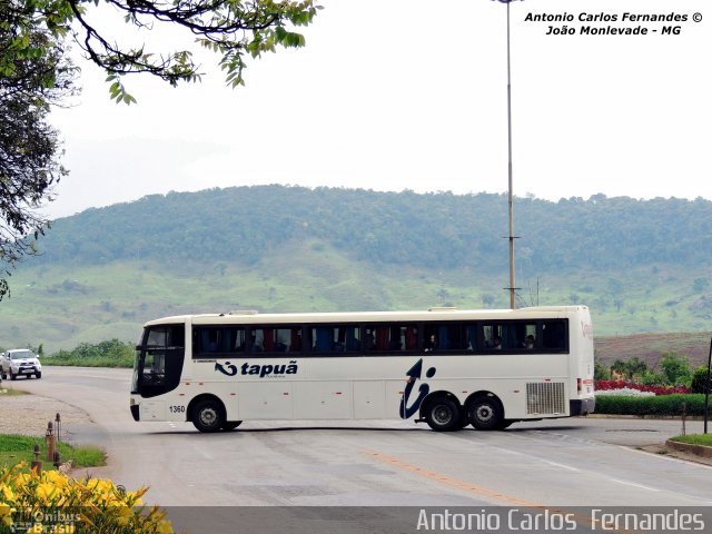 Itapuã Turismo 1360 na cidade de João Monlevade, Minas Gerais, Brasil, por Antonio Carlos Fernandes. Número da foto: #2359793.