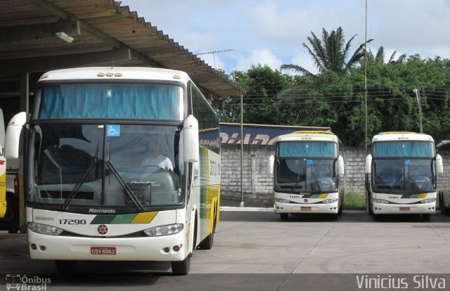 Empresa Gontijo de Transportes 17290 na cidade de Recife, Pernambuco, Brasil, por Vinicius Silva. ID da foto: 2360271.