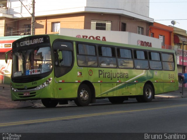 Viação Pirajuçara 848 na cidade de Taboão da Serra, São Paulo, Brasil, por Bruno Santino. Número da foto: #2359964.